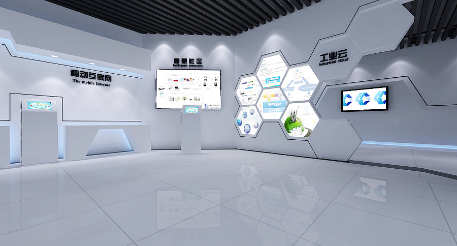 惠通智能科技展厅——橱窗与空间设计的创新融合